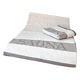 Finnsa Saunatuch XXL Exklusiv ca. 220 x 75 cm Farbe N