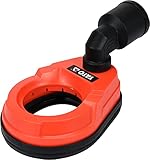 YATO Profi Universal Absaughaube für Bohrkronen und Bohrer bis Ø 90mm, 29 – 36 mm Adapter für Staubsauger, selbsthaftend, staubfreies Bohren, Absaugung Kernbohrer Bohrmaschine Dosen b