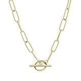 Liebeskind Berlin Kette aus Edelstahl in Gold LJ-0433-N-40