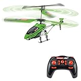 Carrera RC 2,4GHz Glow Storm mit LED-Licht, ferngesteuerter Hubschrauber ab 12 Jahren I mit Controller, Akku, Ladekabel, Batterien I Spielzeug-Helikopter für Kinder & Erwachsene I sofort einsatzb