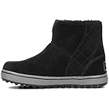 Sorel W Glacy Short Schwarz, Damen Winterschuh, Größe EU 39 - Farbe Black - Shark