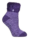 HEAT HOLDERS - 1 Paar Bettsocken Damen Stoppersocken abs antirutsch kuschelsocken socken in 8 farbig 37-42 eur (HHL17)