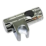 deendeng Duschkopfhalter – Universal Handbrause Duschkopf Halterung Schieber Halter Duschkopf Halter für Schiebestange verstellbarer Winkel Sprü