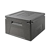 Thermo Future Box®Boxer GN 2/3 Premium Thermobox,Transportbox Warmhaltebox und Isolierbox mit Deckel,27 Liter Pizzabox,Thermobox aus EPP (expandiertes Polypropylen)