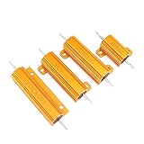 YFCDZVBH 5pcs / Lot 10W Aluminium-Netzteil-Metallschale-Gehäuse Drahtwiderstand, Resistenz Electronica (Rated Power : 10W, Resistance : 180R)