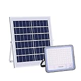 GYZLZZB Wasserdicht IP67 Solar-Flutlicht 200W High Power LED-Flutlicht 176 LED im Freien Flut-Licht for Pool Courtyard Straßenbeleuchtung 5V 18W Solar Panel mit Fernbedienung