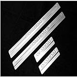 linlinDM Edelstahl Auto Einstiegsleisten Türschweller Für Nissan Qashqai J10 2009-2015,Trittbleche Abdeckung Schwelle Schutz Kratzschutz Dekor Zierleisten Pedal Tuning Styling Anb