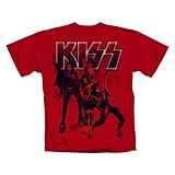 Loud Distribution - Kiss T-Shirt Red Group (M)