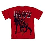 Loud Distribution - Kiss T-Shirt Red Group (M)