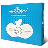 TENS Gerät, Easy@Home Kabelloses Wiederaufladbares Mini Reizstromgerät Elektrostimulationsgerät mit 6 Massageprogramme und 20 Intensitätsstufen zur Schmerzlinderungstherapie, PL-029K5