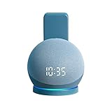shinar Wandhalterung für Dot 4. Generation- Platzsparend,Halterung Zubehör für Dot 4 Ständer mit integriertem Kabelmanagement, Keine Schrauben notwendig (1-Pack, Blaugrau)