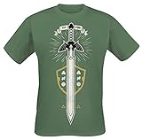 The Legend of Zelda The Master Sword Männer T-Shirt grün XXL