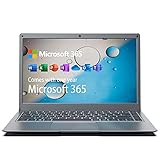 Jumper Laptop 13,3 Zoll Notebook, 4GB DDR3 64GB eMMC, Microsoft Office 365, Intel Celeron N3350, Intel HD Graphics 500, Win 10 Home, Dualband WLAN, HDMI, FHD, Layout der QWERTZ Tastaturabdeckung