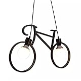 YLJYJ Nordic American Creative Eisen Fahrrad Kronleuchter Modern Style Kronleuchter Für Wohnzimmer Esszimmer C Deck