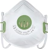 10x Oxyline X 310 SV FFP3 R D Wiederverwendbare Atemschutzmaske Halbmaske Staubmaske Atemmaske Schutzmaske mit V