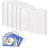 GoldOars 300 Stück Klare Kartenhüllen Sleeves, Pokemon Sammelkarten Hülle 66 x 91 mm, Pocket Pages für Sammelkarten wie Pokemon Magic Yu-Gi-Oh! Sportkarten - Transp