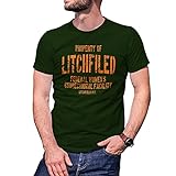 Litchfield Prison Orange is The New Black Inspired Herren Militärgrün T-Shirt Size L