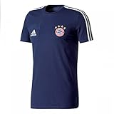 adidas Herren FC Bayern München T-Shirt 17/18 collegiate navy/white S