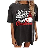 Weihnachten Oversize-Kleid Oberteil Damen Jacke Damen übergangsjacke Damen t - Shirt ausgefallene Damen t Shirts Damen Mantel schick Sweatshirt Damen Oversized Strickjacken Flauschige Pullover D