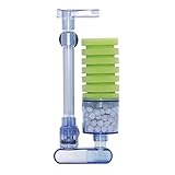 boxtech Aquarium Filter, Zubehör für Aquarium Filter, leiser Biorb Filter für kleine und große Aquarien (Single Sponge Green)