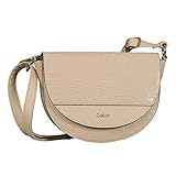 Gabor Damen Janne Flap Bag, Croco Off White, M