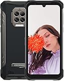 Doogee S86 Pro (Offiziell) Outdoor Smartphone Ohne Vertrag, 8GB RAM + 128GB Outdoor Handy, 8500 mAh Akku, Infrarot-Temperaturmessung, 6,1' Android 10 Handy, IP68 Wasserdicht Face ID/NFC/OTG (Schwarz)