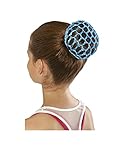 Bloch Unisex-Erwachsene Hair Bun Cover Stirnband, blau, Einheitsgröß