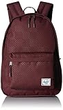 Herschel Unisex-Erwachsene Classic Mid-volume Rucksack, Pflaumenfarbene Punkte, Einheitsgröß