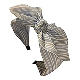 Schlauchschal Haarband Stoff Kopfband Haarband Zubehör Band Damen Stirnband Stirnbänder Damen Winter Schw