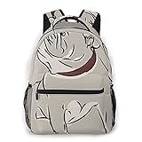 SXCVD Lässiger Rucksack,Greydog Bild der englischen Bulldogge,Business Laptop Rucksack Schultasche,Wanderreise Tagesrucksack für Herren,Damen,Teenag