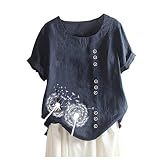 NNGOTD Sommerbluse Damen Kurzarm damenkleidung Damen Glitzer Oberteile Tshirt Damen Oversize Bluse Damen weiß elegant Long blusen 2880497644@qq.com Damen Bluse XL