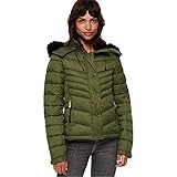 Superdry Damen Fuji Slim 3 in 1 Jacket Jacke, grün (Four Leaf Clover M6b), XL EU