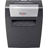 Rexel Aktenvernichter Momentum X308, Sicherheitsstufe P3, Partikelschnitt, 8 Blatt Kapazität, 15L Abfallbehälter, Schwarz, 2104570EU