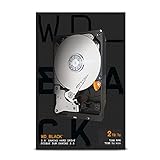 WD_BLACK 2 TB Leistung 3.5' Interne Festplatte – 7.200 RPM Class, SATA 6 Gbit/s, 64 MB C