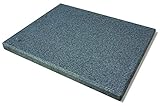 NEU! Universal Granit Pizzastein - Heisser Stein - Grillstein für Backofen, Gasgrill und Holzkohlegrill geeignet L 38x30x3