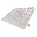 Schlafmond Der Kleine Prinz Naturfaser Ganzjahresdecke 135 x 200 cm - wärmeregulierende Bettdecke für alle Jahreszeiten - mit Kapok & Schurwolle - Decke waschbar bis 60 Grad - Made in Germany