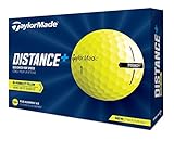 TaylorMade Distance+ gelbe Golfb