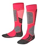 FALKE Unisex Kinder SK2 K KH Skisocken, Rosa (Rose 8564), 27-30
