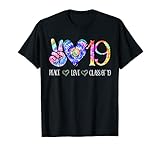Klasse von 2019 Shirt Tie Dye Senior Graduation Class Reunion T-S
