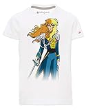 Blasfemus T-Shirt Lady Oscar Cartoon 80er Jahre, Weiß, S