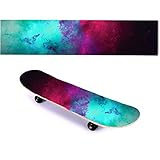 Suprcrne Skateboard Griptape, Selbstklebende Aufkleber Schleifpapier Outdoor Ausrüstung Longboard Bunte (Aurora)