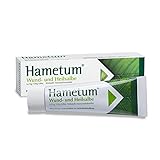 Hametum Wund- und Heilsalbe – Für leichte Hautverletzungen wie Schnitt- und Schürfwunden und zur Wundheilung reifer Haut – 1 x 100g