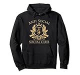 Anti-Social Club – Vintage-Emblem. Pullover H