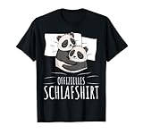 Offizielles Schlafshirt Panda Pandabär T-S