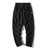 Huntrly Herren Freizeithosen Sommer Trend Stretch Leicht Bequem Casual Sporthosen Fitness Laufen Freizeithosen L