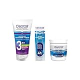 Clearasil Hautpflege-Set'Pickel Fighter' mit 3 Artikeln & GRATIS Abschminkpads (waschbar)