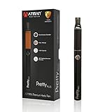 ATMAN® Pretty Plus Vaporizer Pen Verdampfer für Kräuter Vaporizer für trockene Kräuter Portabler Verdampfer,1.8ml Keramikkammer und 360 Grad Heizung Nein Nik