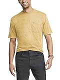 Izod Herren Saltwater Short Sleeve Solid with Pocket T-Shirt, Sundress Gelb, XX-Larg