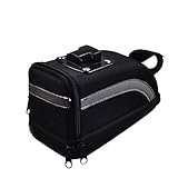 PENGDI Fahrradtasche aus Hartschalen für Fahrräder, Auto, Hecktasche, Sattel, Zubehör, Mountainbike-Heck