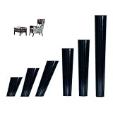 ZYQHJKLHK 150mm Möbel Stützbeine Ersatz, konische Massivholz Tischfüße Couch Stuhl Schrank Schrank 4PCS